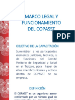 Marco Legal y Funcionamiento Copasst