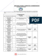 9th Schedule and Syllabus For September 2022 Ability Tests