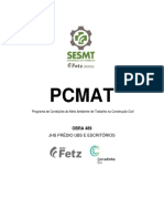 PCMAT Programa de Condições do Meio Ambiente de Trabalho