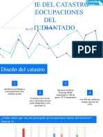 Informe Del Catastro de Preocupaciones Del Estudiantado