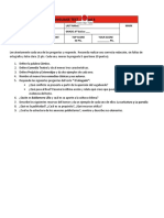 Evaluación 8° Unidad 3