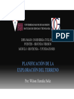 Planificación de La Exploración