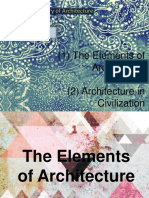 The Elements of Architecture