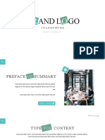 B and L GO: Layout Design Simple Business Work Summary