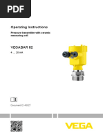 EN Operating Instructions VEGABAR 82 Two Wire 4 20 Ma