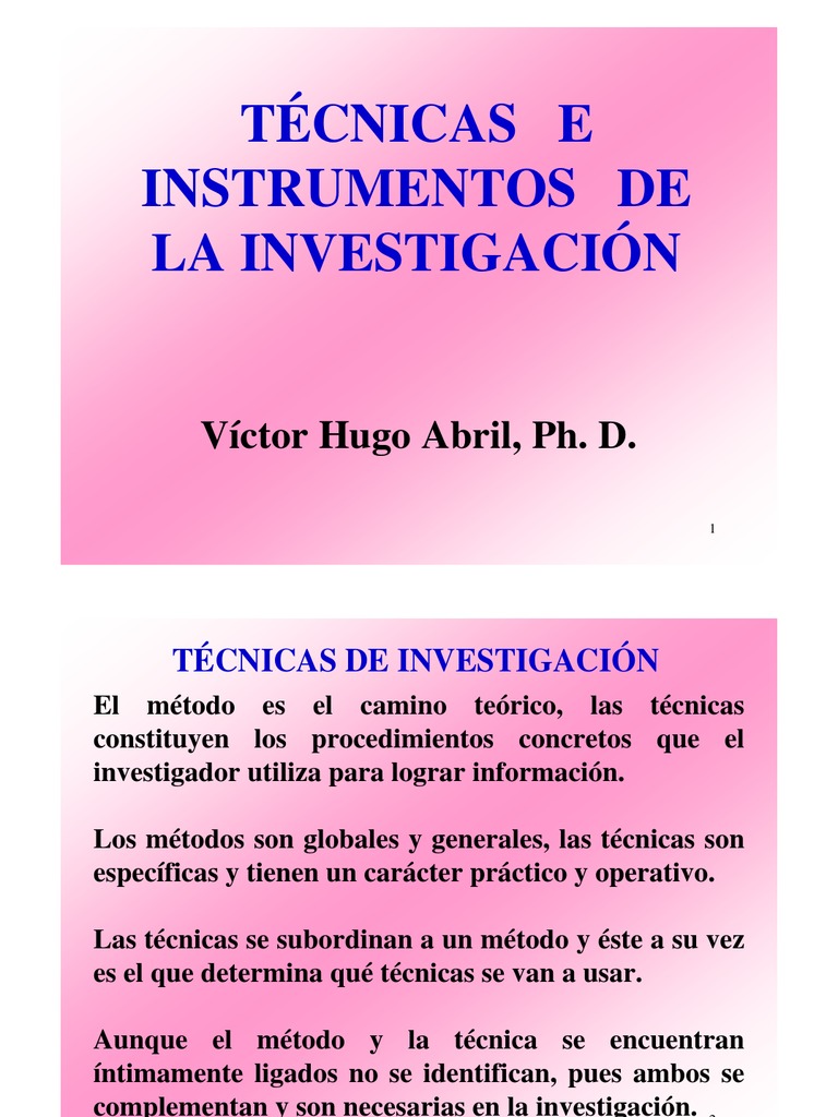 Técnicas+e+Instrumentos+de+la+Investigación Información