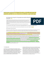 Oral Health, Caries Risk Profiles, and Oral Microbiome Chemotherapy - En.es