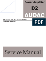 Audac: Service Manual