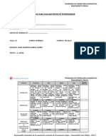 Formato de Entrega Del Link de Wix