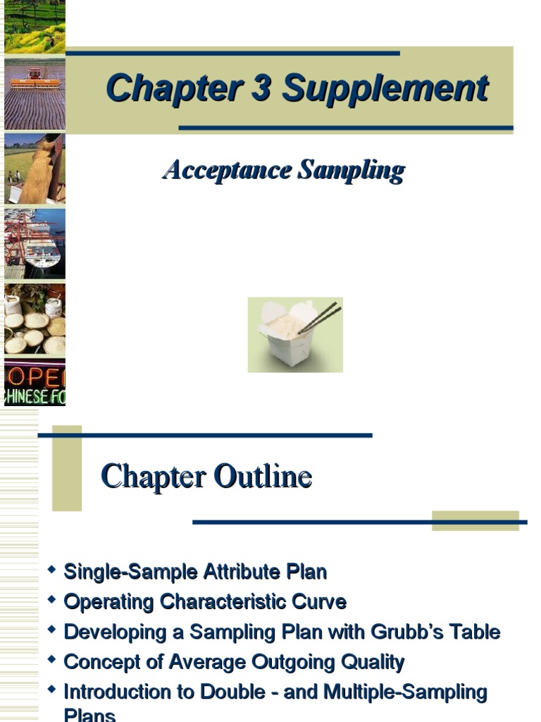 Producer's Risk in Acceptance Sampling | PDF | Sampling (Statistics ...