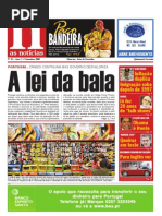 Primeira pagina " As Noticias"