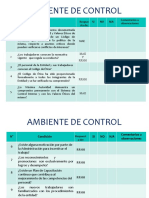 CEUB Cuestionarios de Control Interno Coso III