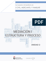 UNIDAD 2 - LA MEDIACION 1 - Estructura y Proceso