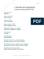 PDF Prática de Fala em Espanhol - Suas Primeiras Frases 01