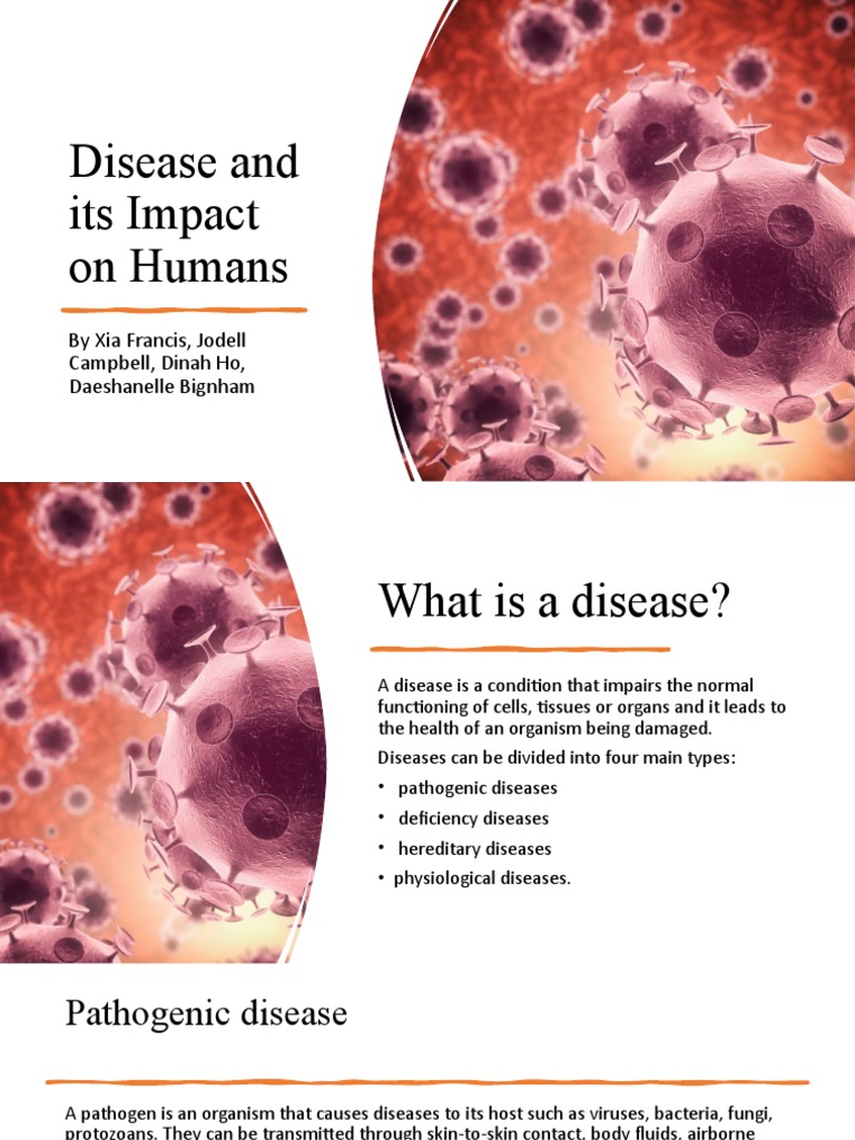 Disease and Its Impact On Humans | PDF | Mosquito | Hiv/Aids