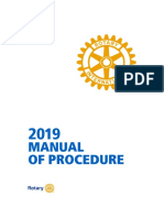 Manual of Procedures 2019