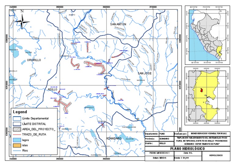 Mapa del Distrito de Asillo, Puno | PDF