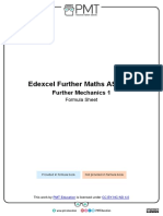 FM1 AS-level Formula Sheet