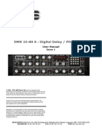 AMS DMX 15-80 S Manual