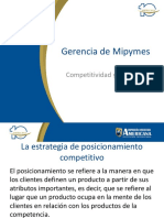 Estrategias de posicionamiento competitivo para Mipymes