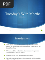 Tuesday's With Morrie: Mitch Albom