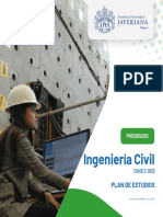 Plan de Estudios Carrera de Ingeniería Civil Octubre 2022