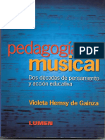 Pedagogia Musical Gainza Capitulo 4