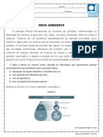 Atividade de Geografia Meio Ambiente 8 Ano