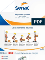 Método NIOSH Levantamento Cargas