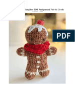 Lindo Pan de Jengibre PDF Amigurumi Patron Gratis