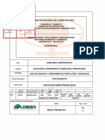 Uso de Herramientas Porttiles y Manuales