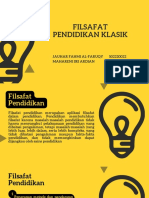 Filsafat Pendidikan Klasik