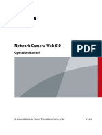 Dahua Network Camera Web 5.0 - Operation Manual - V1.0.5-Inglés