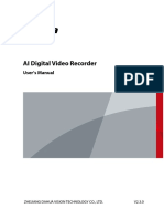 Dahua HDCVI AI DVR - User's Manual - V2.3.0-Eng