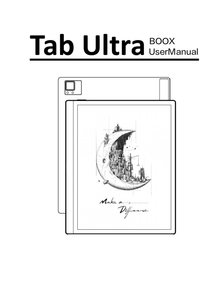 BOOX TabUltra UserManual (20221020) PDF