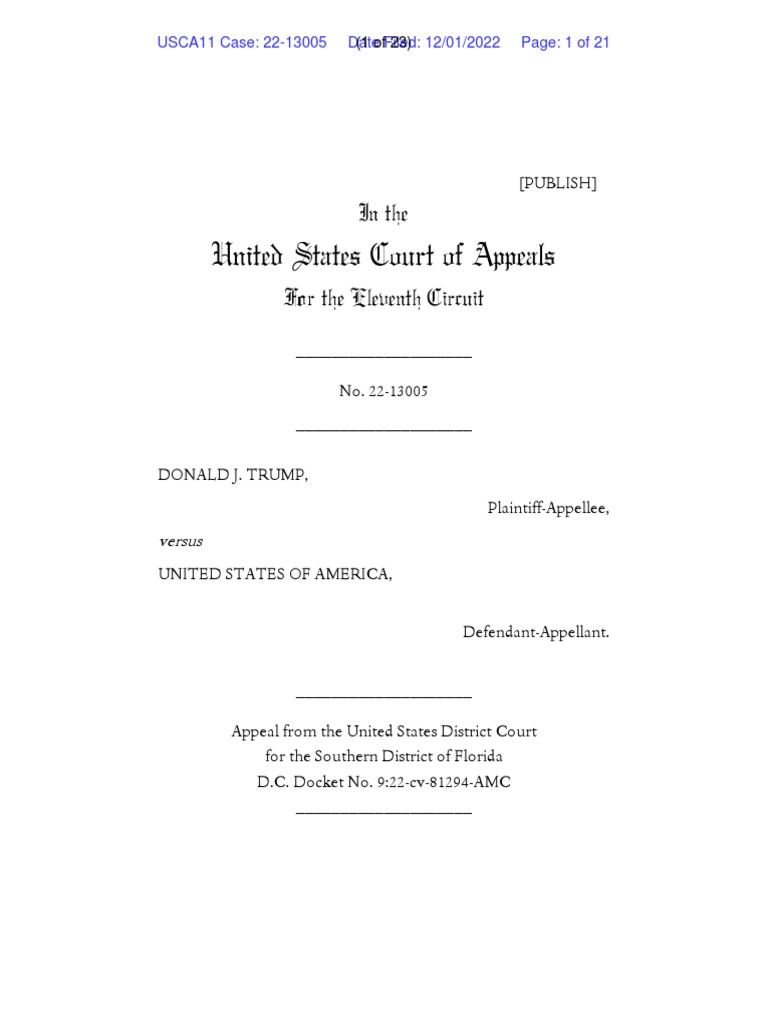 11th Circuit Court of Appeals Decision PDF Equity (Law) Search 11th Circuit Court of Appeals Decision PDF Equity (Law) Search