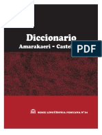 Diccionario Amarakaeri. Tripp. Serie LP 34. 1995.