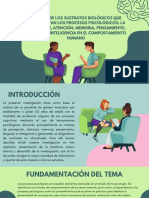 Análisis de Los Sustratos Biológicos Que Fundamentan Los Procesos Psicológicos La Percepción, Atención, Memoria, Pensamiento, Lenguaje e Inteligencia en El Comportamiento Humano