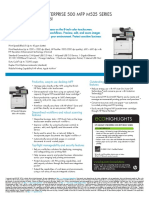 HP LJ Ent m525 Datasheet