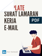 Template Surat Lamaran Kerja E-Mail