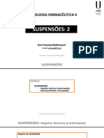 Suspensões Aula 2