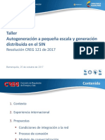 Autogeneracin A Pequea Escala y Generacin Distribuida en El Sin