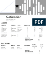 Cotización La Sabine 092