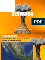 Volcán Ceboruco, riesgo alto México