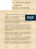 Filosofía de la naturaleza: objetos y relación con la ciencia