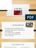 Cold War Tensions