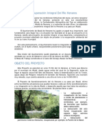 Proyecto de Recuperación Integral Del Río Henares
