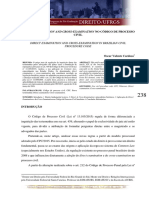 DIREITO À PROVA E INQUIRIÇÃO DE TESTEMUNHAS NO CÓDIGO DE PROCESSO CIVIL BRASILEIRO