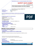 Regulation Compliant Safety Data Sheet