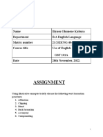 GST 101A Assignment